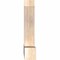 Ekena Millwork Portland Smooth Timber Gable Bracket, Douglas Fir, 48"W x 30"H x 5 1/2"D x 5 1/2"F, 15/12 Pitch GBW048X30X0606POR00SDF - alternate 3